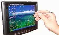 厂家08英寸数字屏工业用液晶触摸显示器 VGA+AV+TOUCH接口的高效解决方案